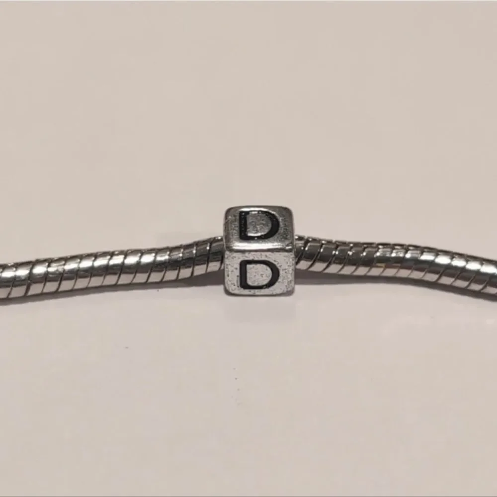 charm silver spacer